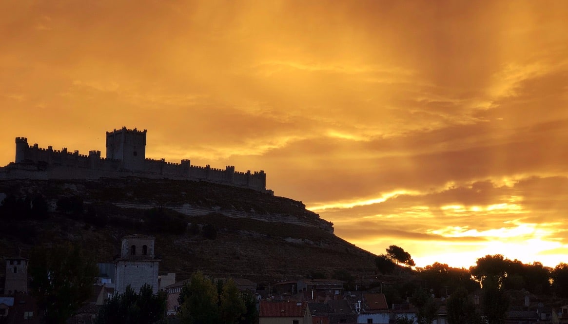 castle sunrise